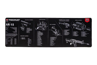 TekMat 44in premium rifle cleaning mat featuring an exploded view of the 1911 series of rifles dye sublimated graphic.